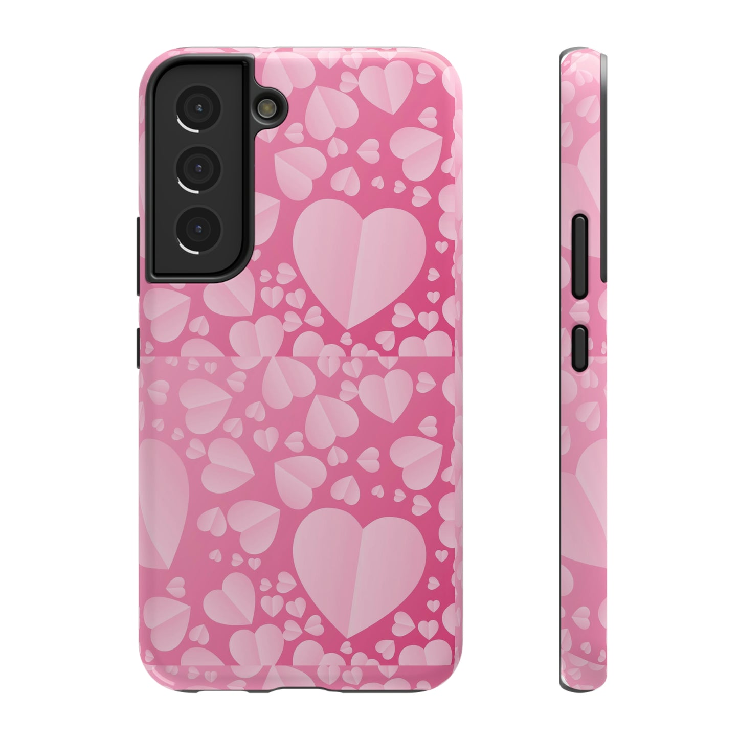 Valentine Heart Pink Impact-Resistant Cases