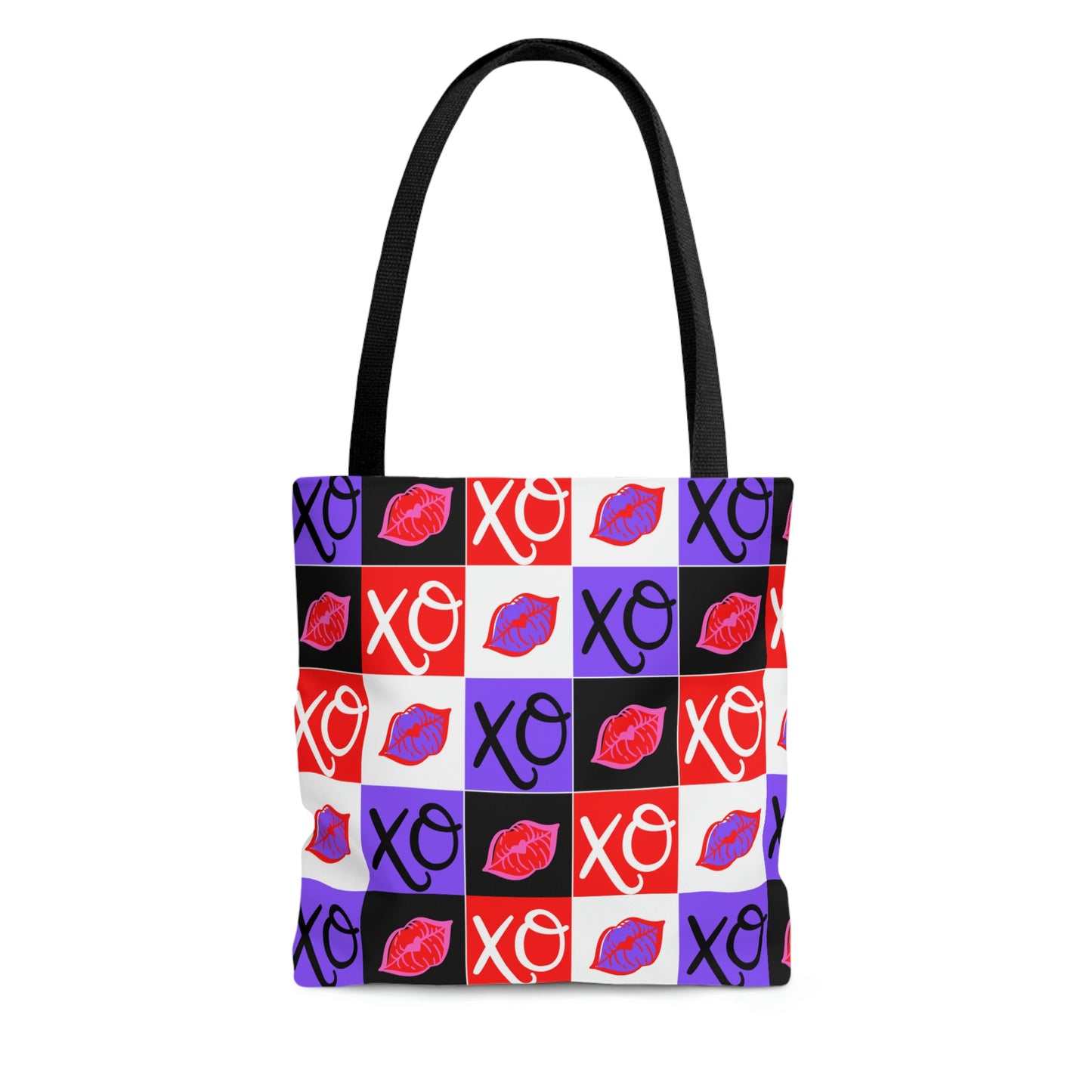 Hugs and Kisses Red Tote Bag