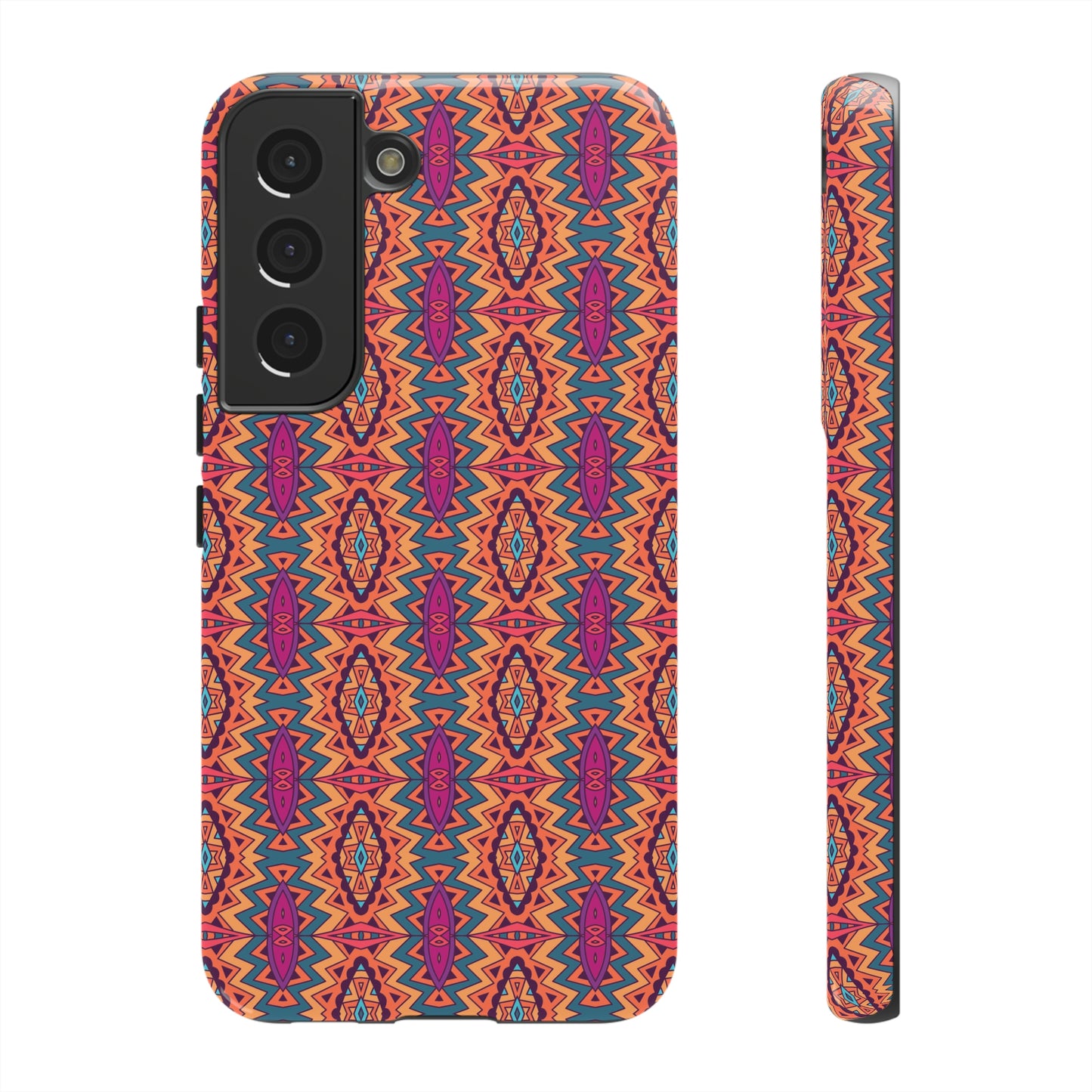 Mandala Orange Tough Cases