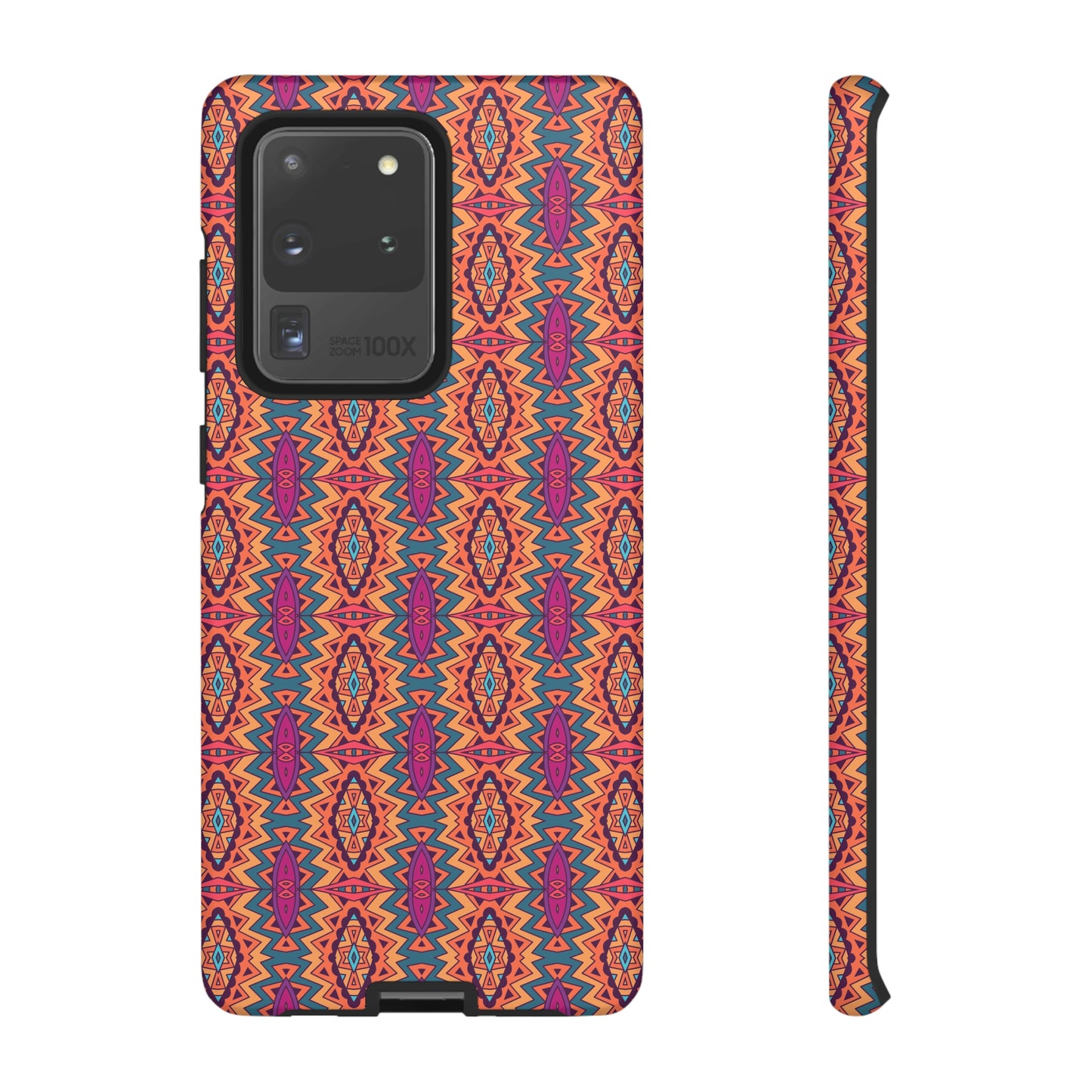 Mandala Orange Tough Cases