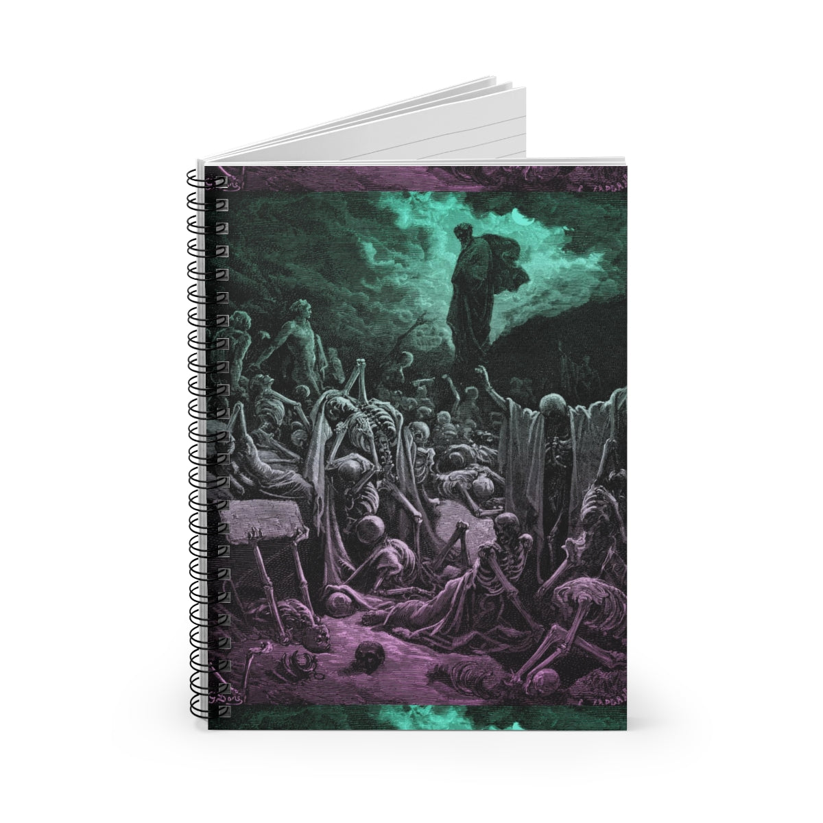 Dry Bones Spiral Notebook - Ruled Line