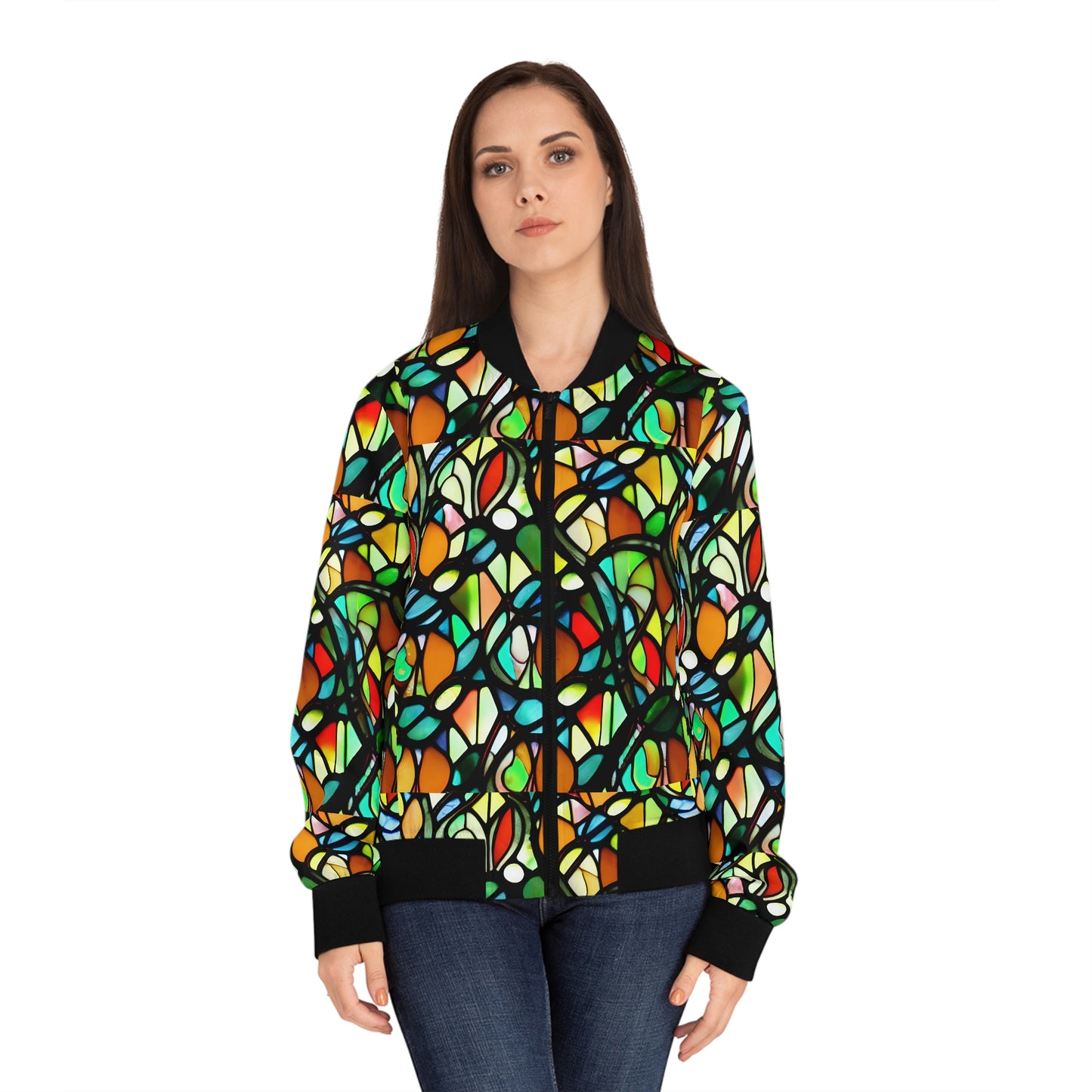 Mosaic Women's Bomber Jacket