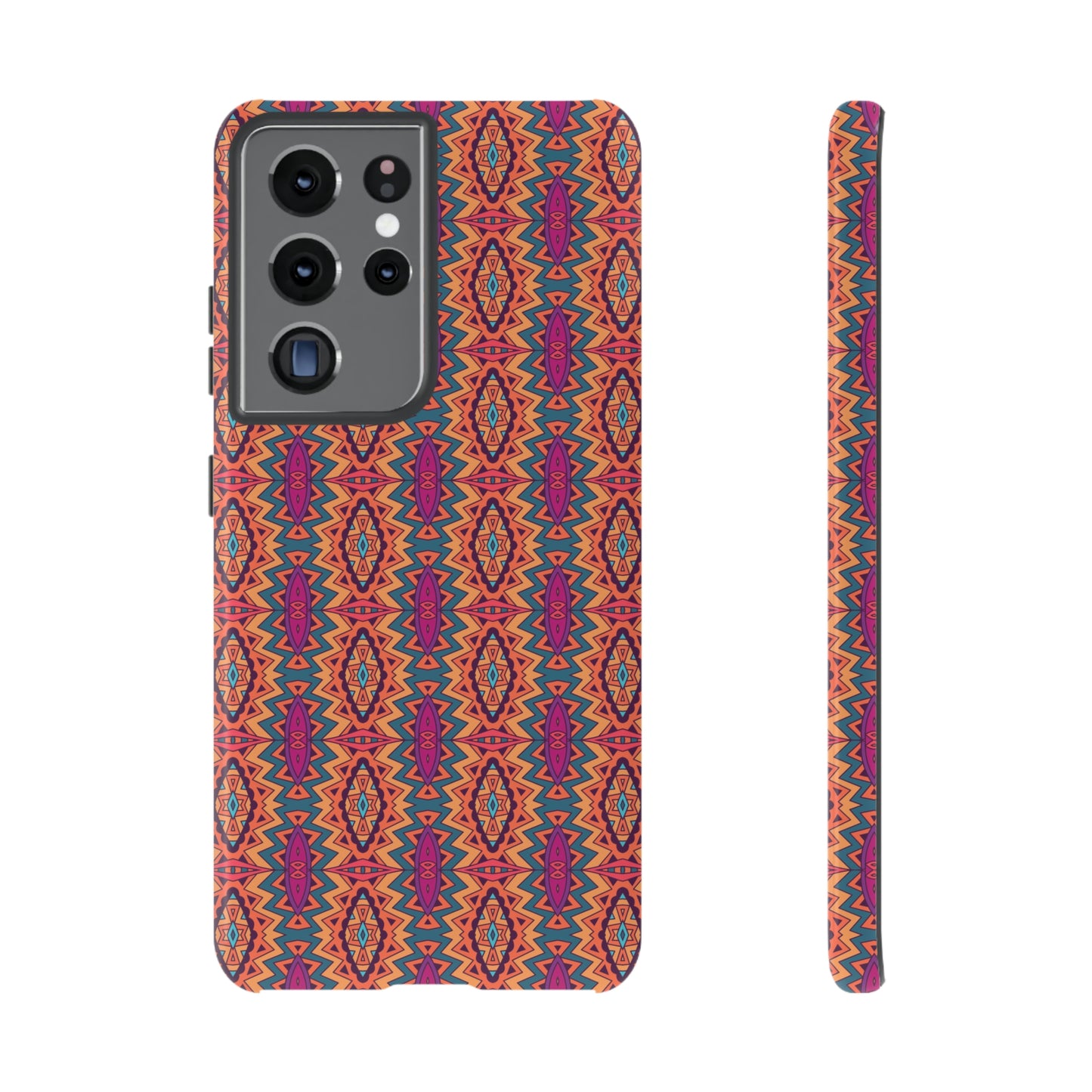 Mandala Orange Tough Cases