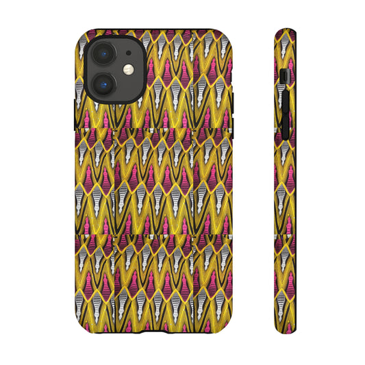 Pink Yellow African Tough Cases