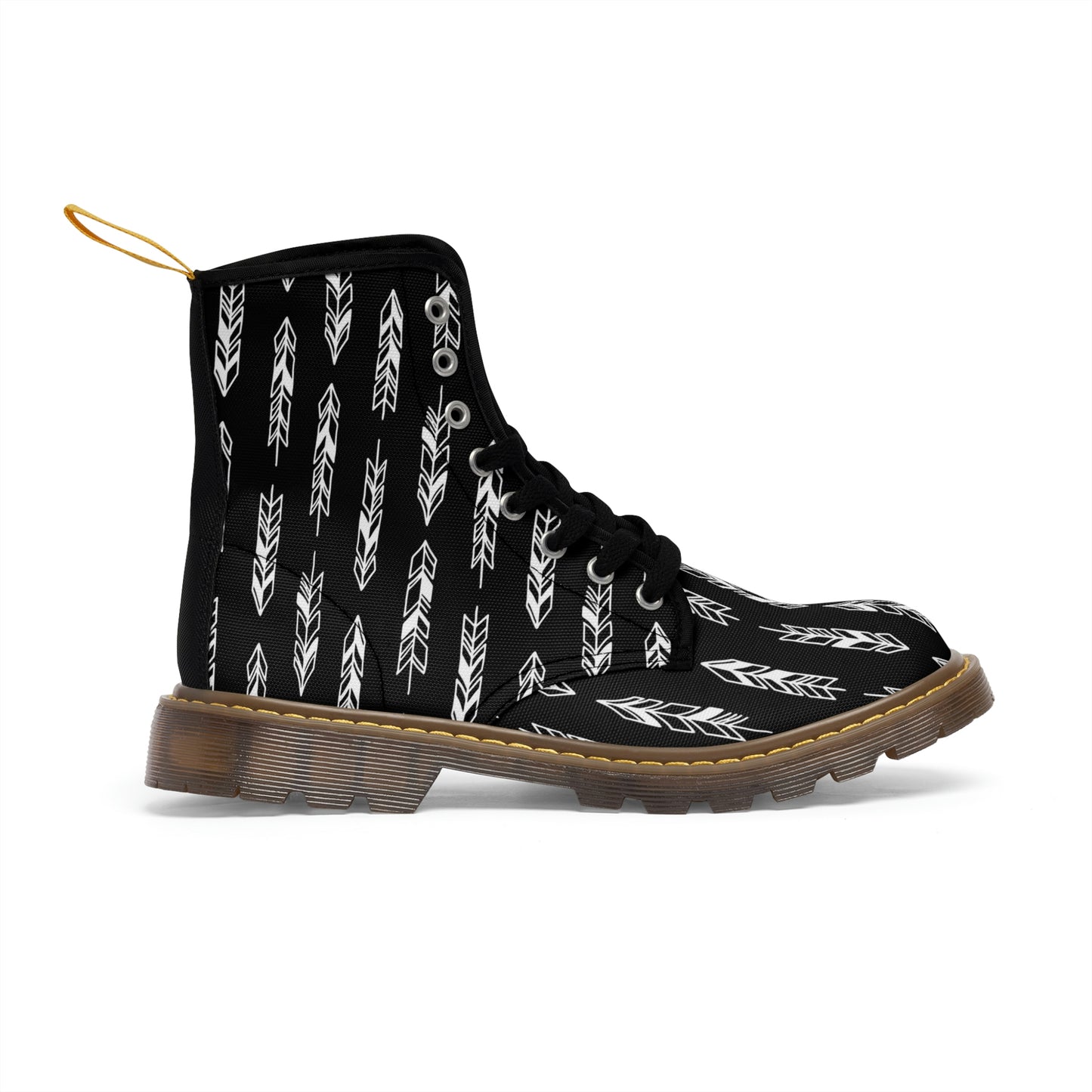 Black Women's Canvas Boots