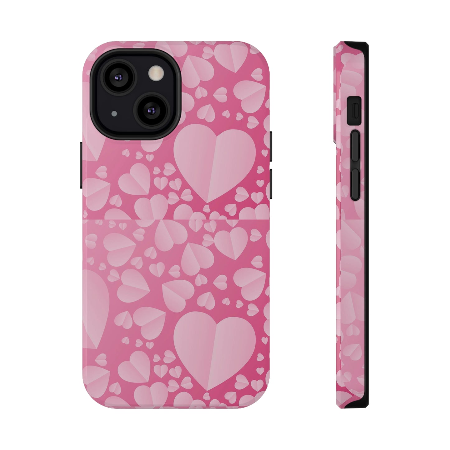 Valentine Heart Pink Impact-Resistant Cases