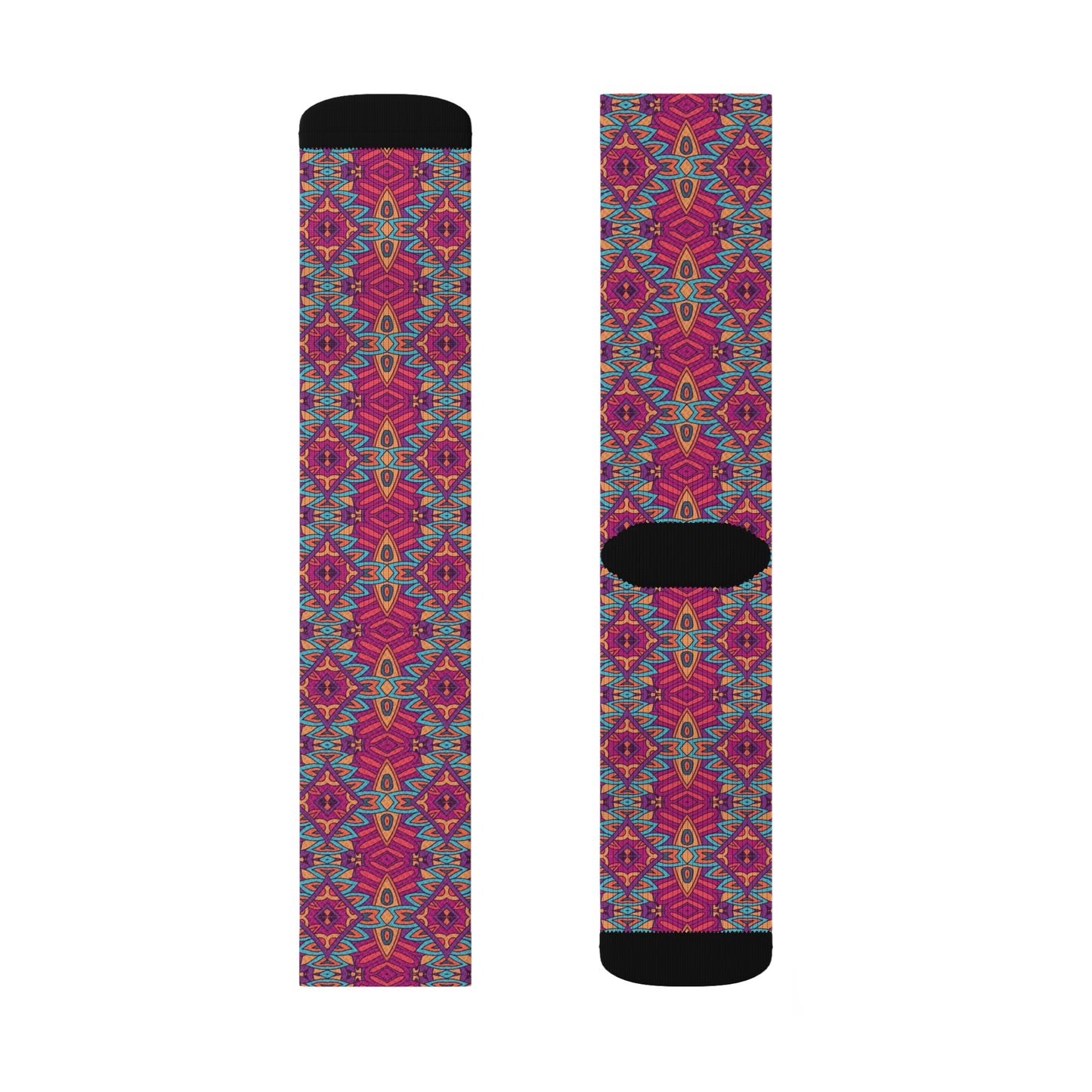 Mandala Sublimation Socks