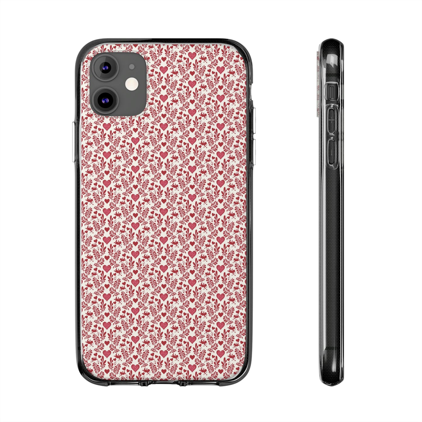 Valentine Clear Silicone Phone Case