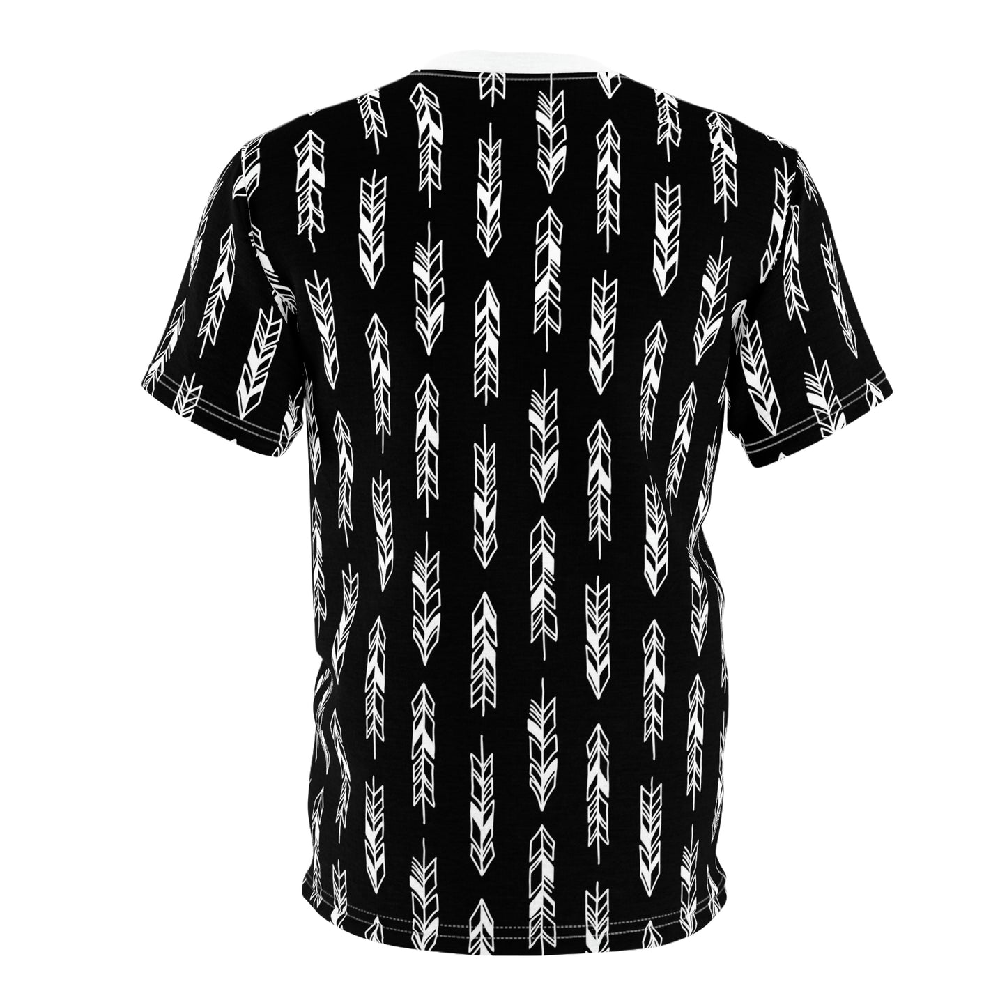 Black Unisex Cut & Sew Tee