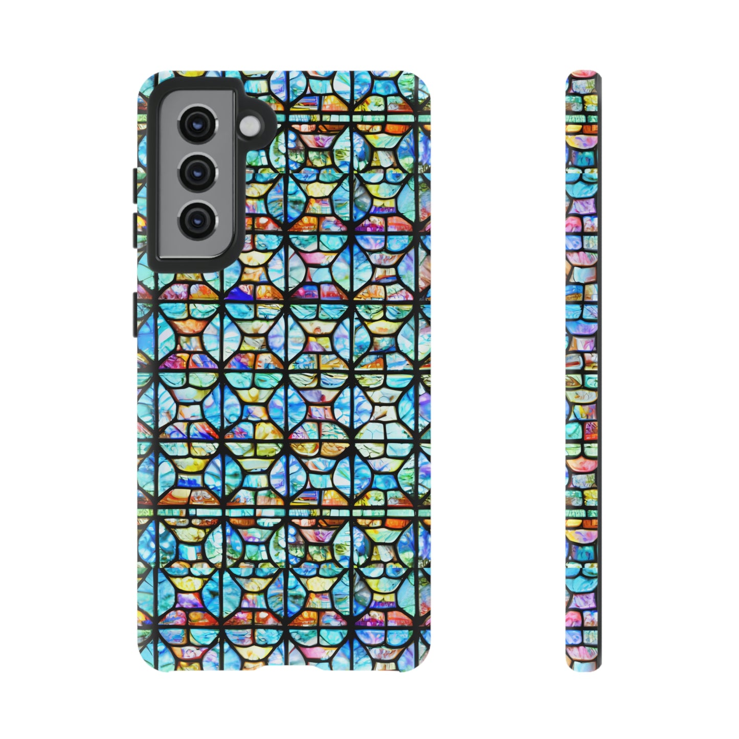 Mosaic Light Blue Tough Cases