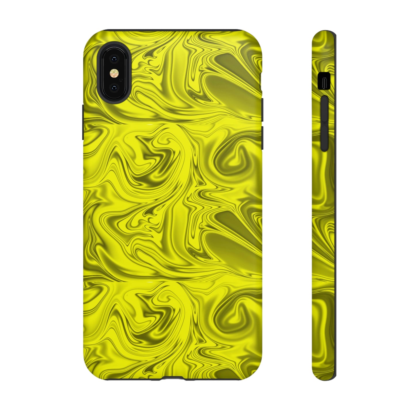 Marble Yellow Tough Cases