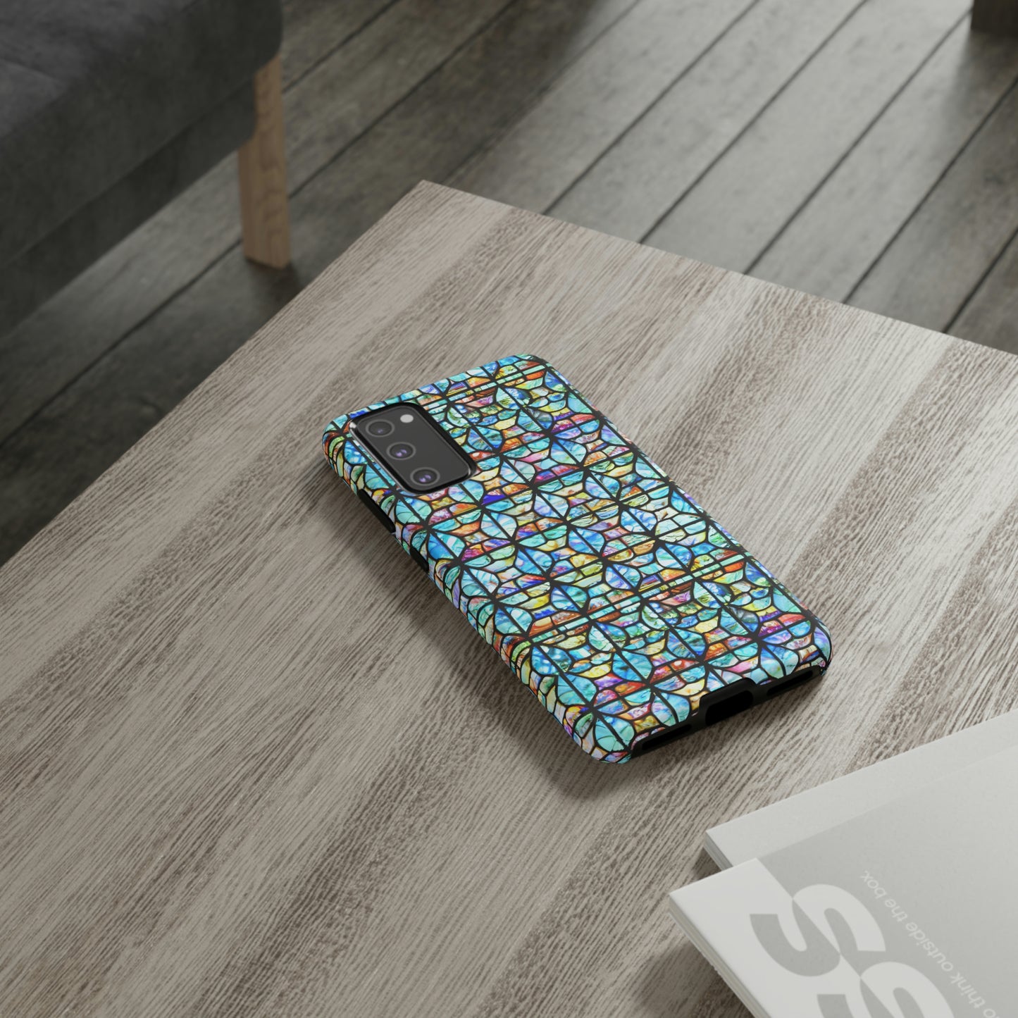 Mosaic Light Blue Tough Cases