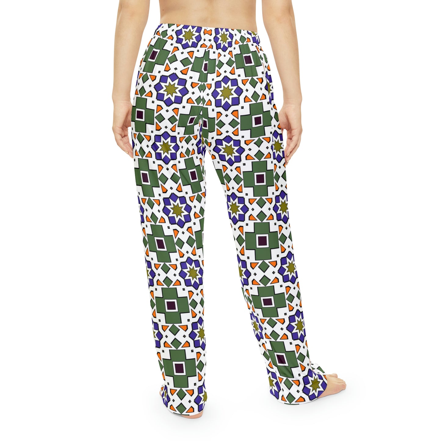 Green Mix Women's Pajama Pants