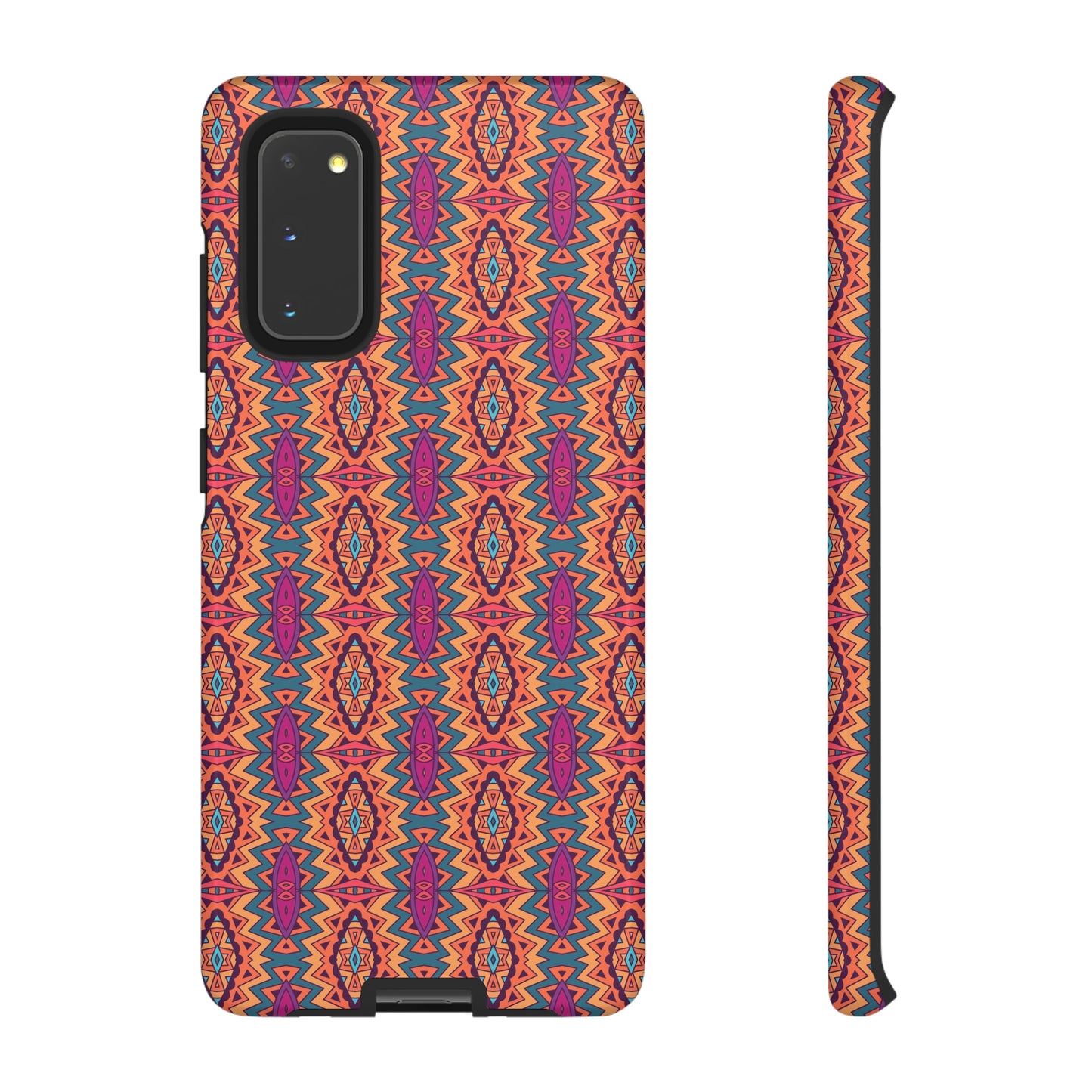 Mandala Orange Tough Cases