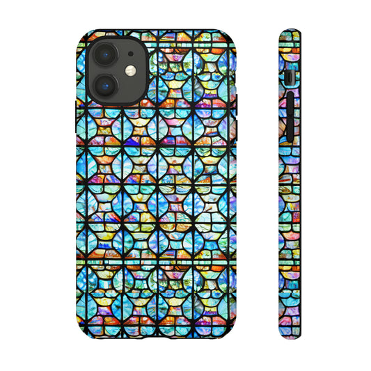 Mosaic Light Blue Tough Cases