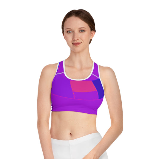 Purple Sports Bra