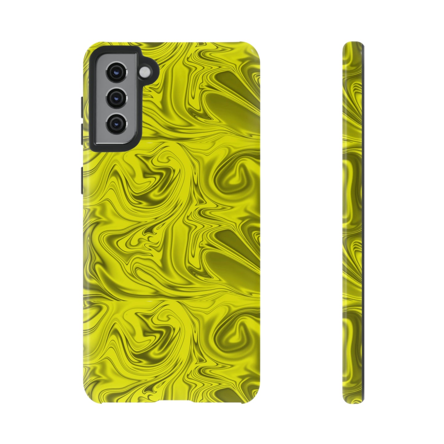 Marble Yellow Tough Cases