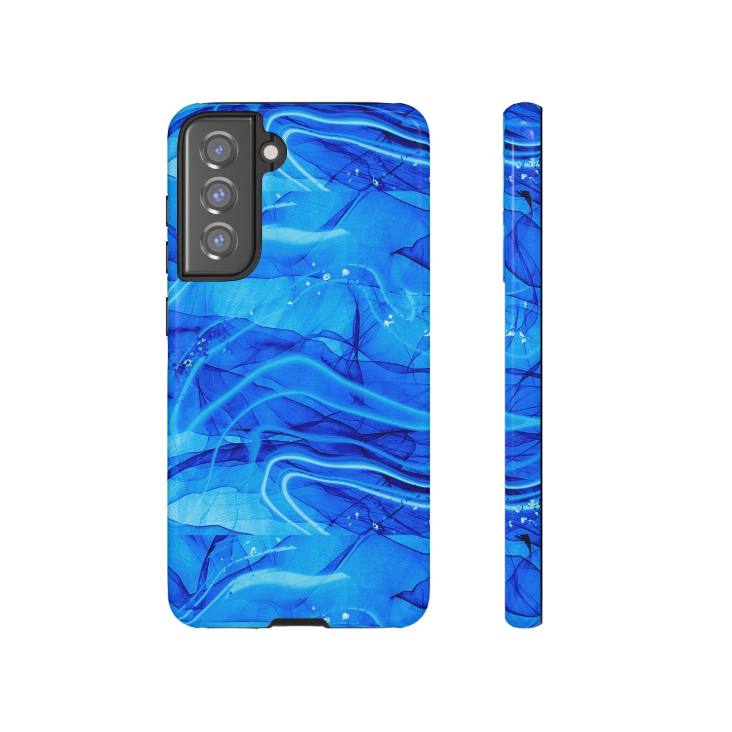 Marble Blue Tough Cases