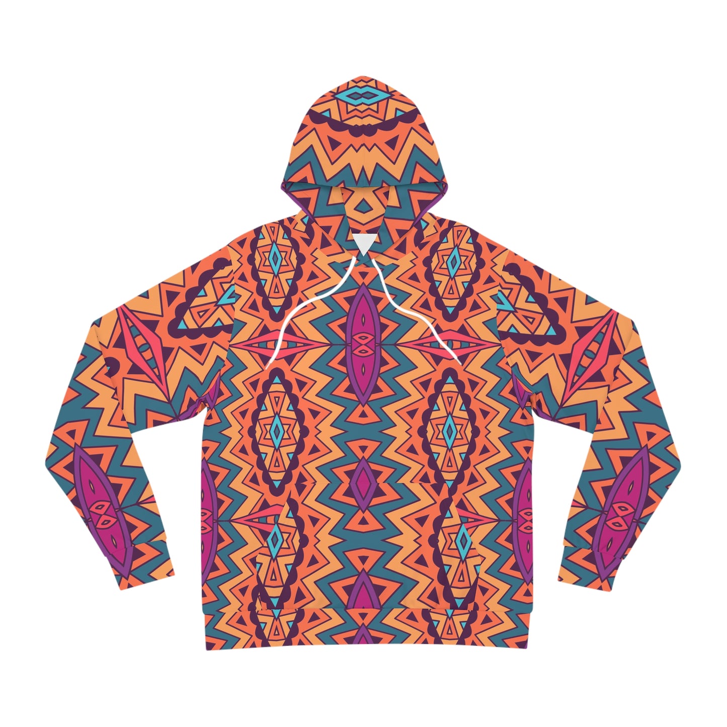 Mandala Orange Fashion Hoodie