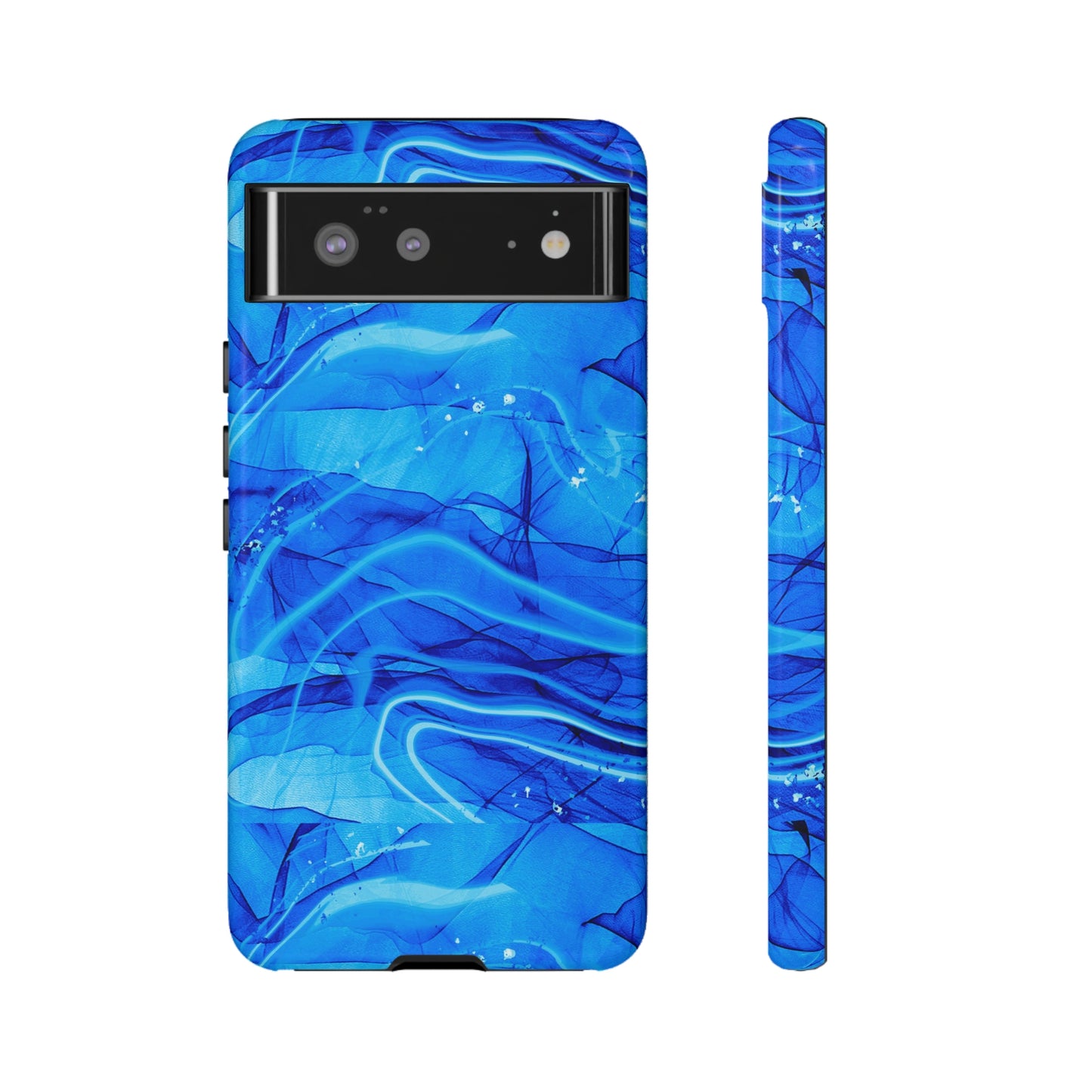 Marble Blue Tough Cases