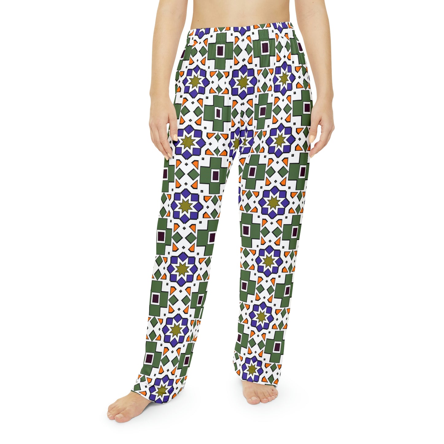 Green Mix Women's Pajama Pants