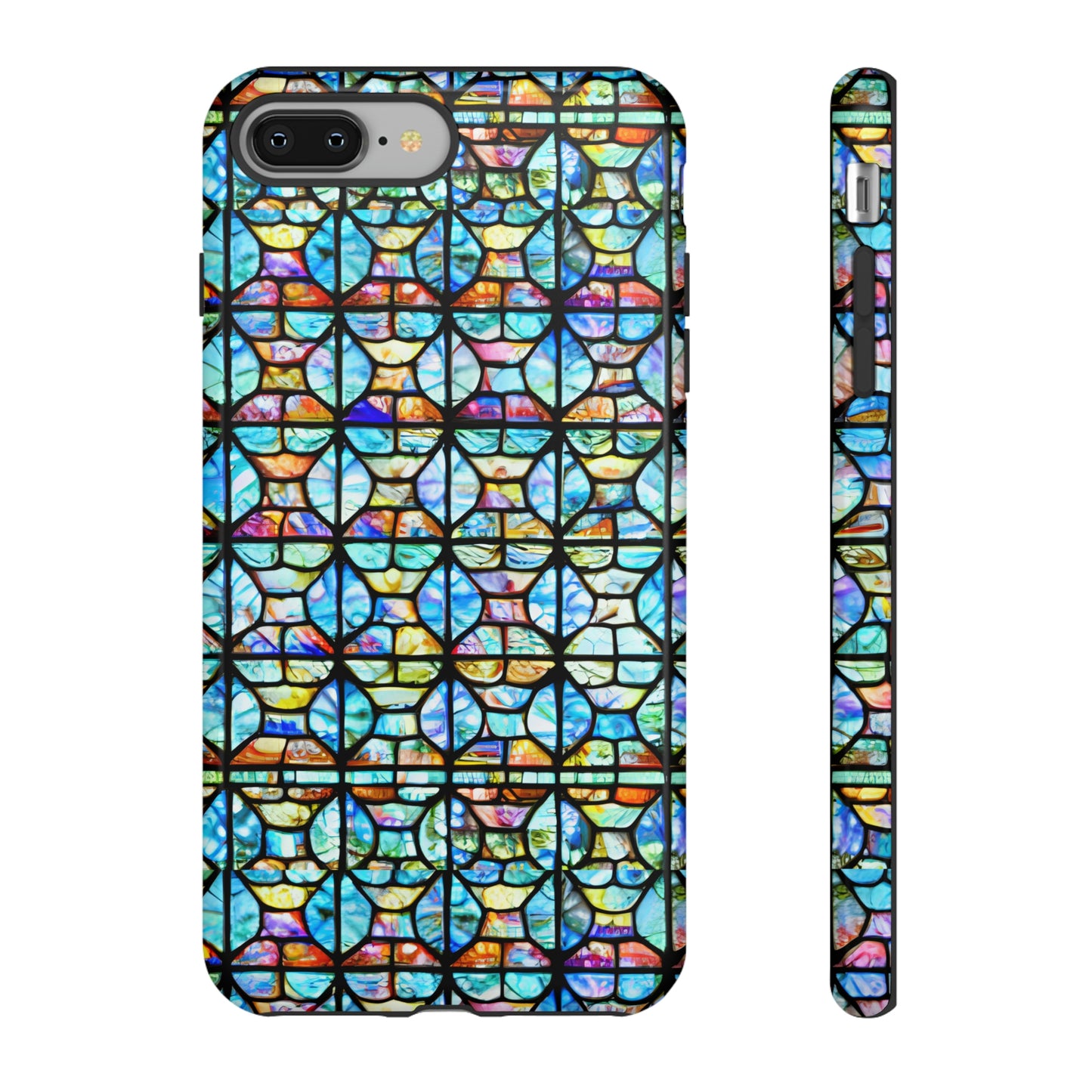 Mosaic Light Blue Tough Cases