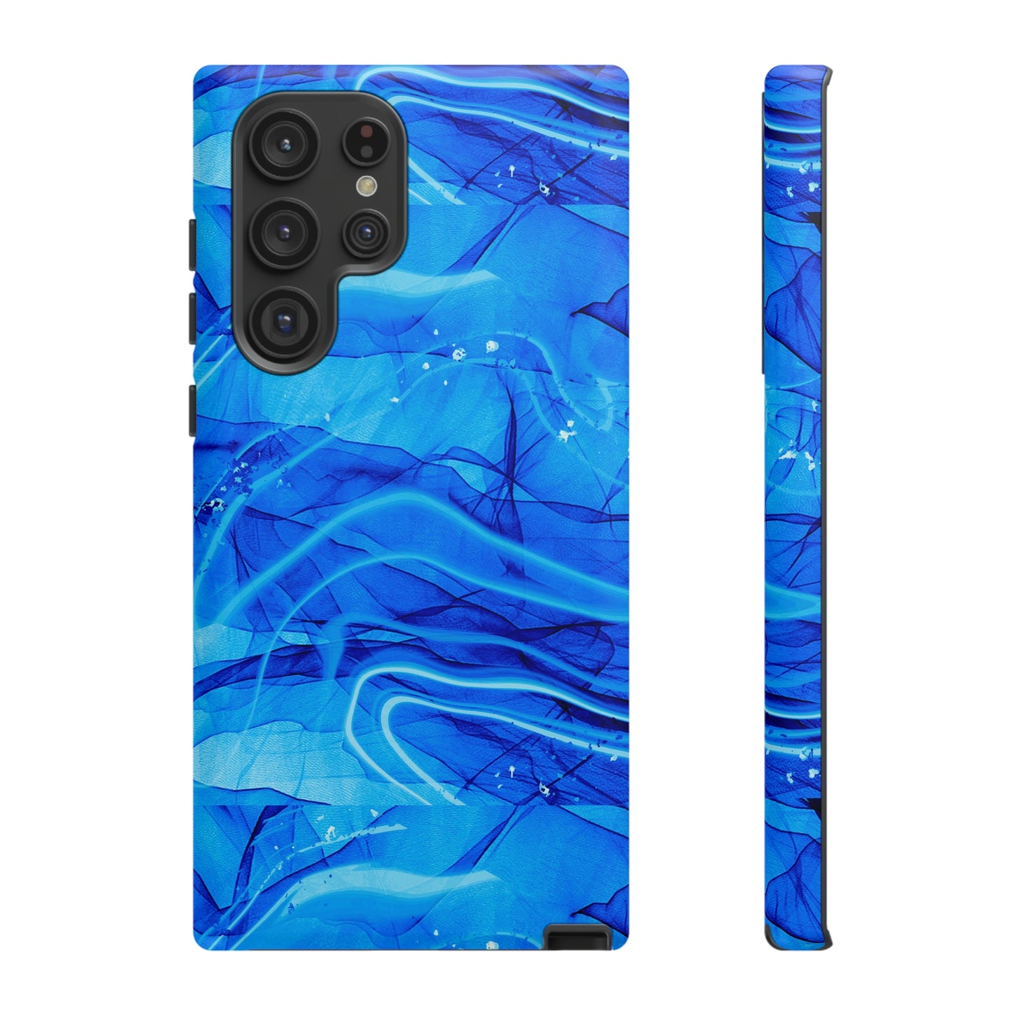 Marble Blue Tough Cases