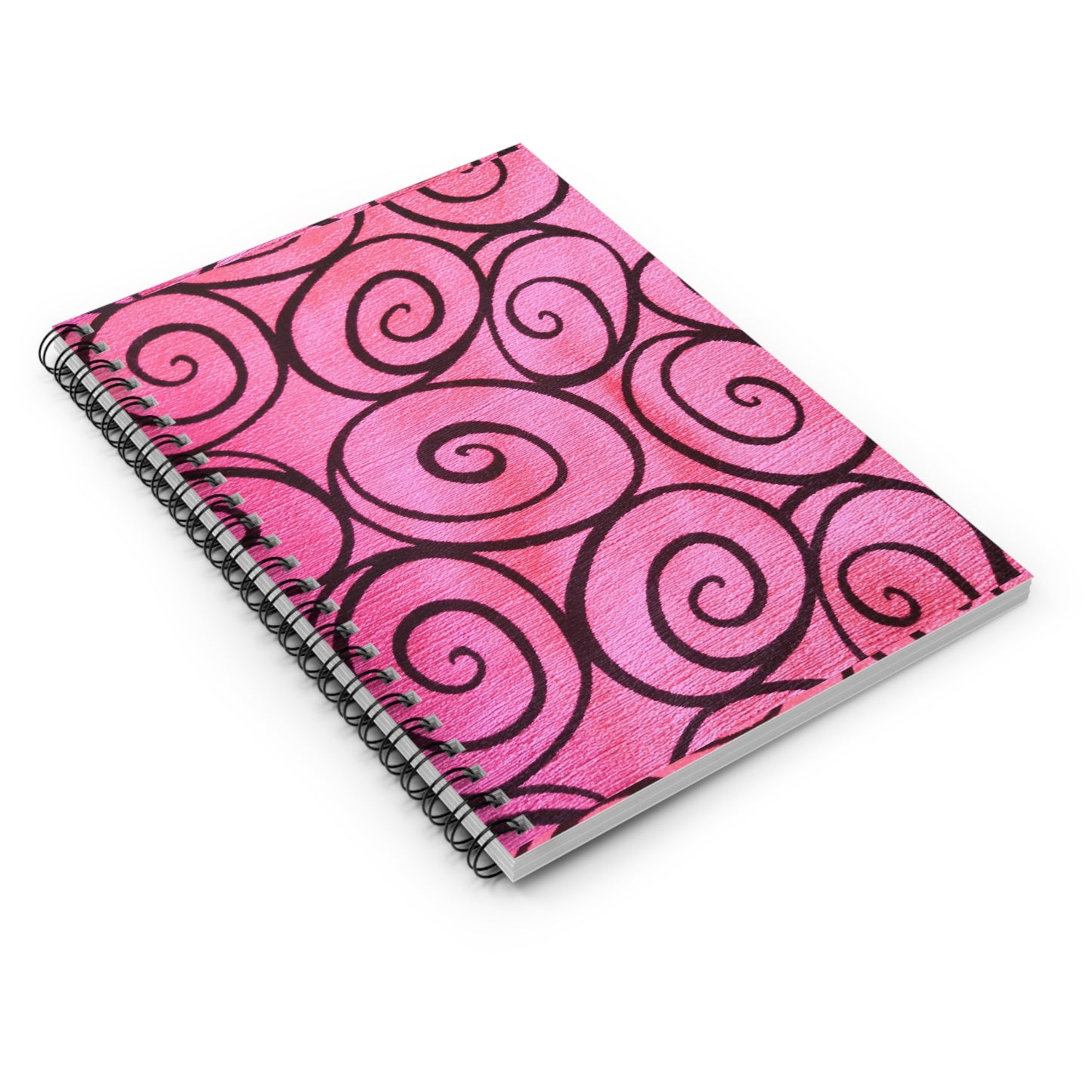 Pink Spiral Notebook - Ruled Line