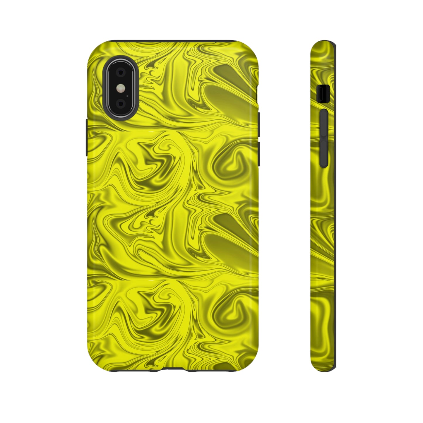 Marble Yellow Tough Cases