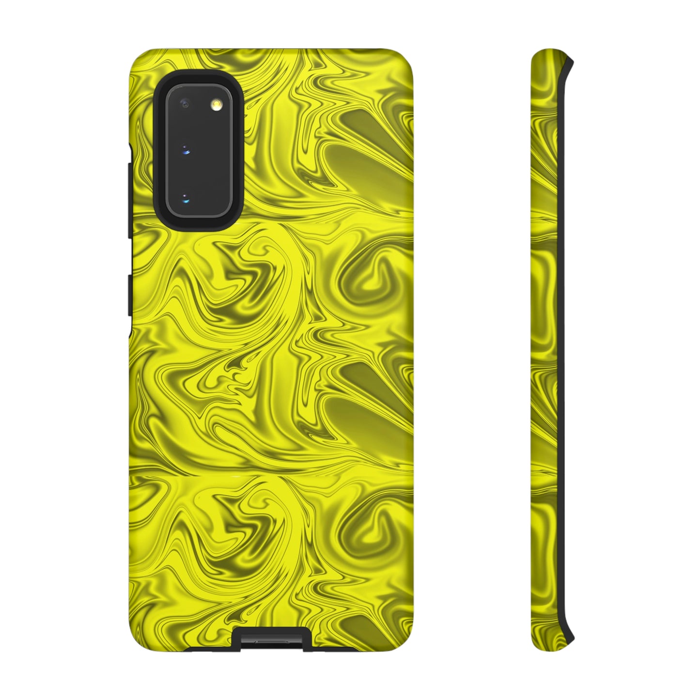 Marble Yellow Tough Cases