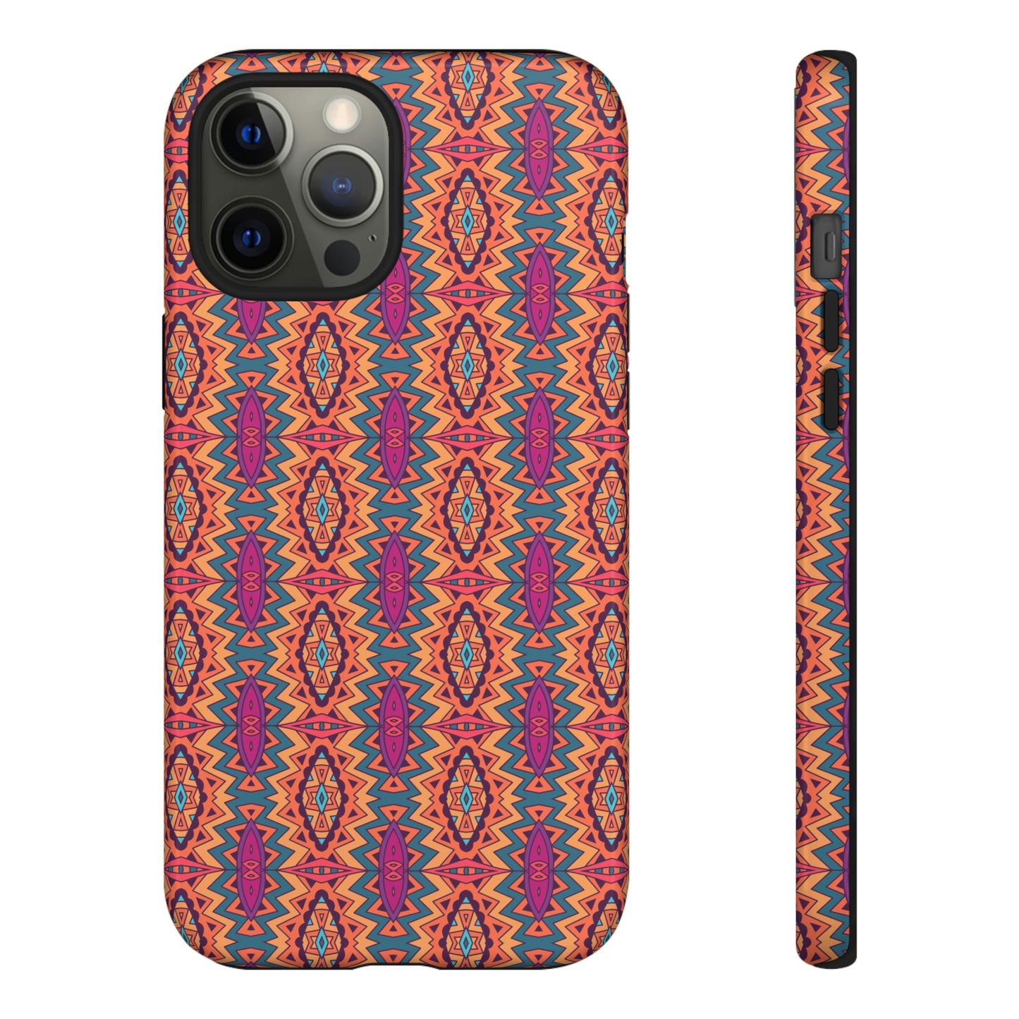 Mandala Orange Tough Cases