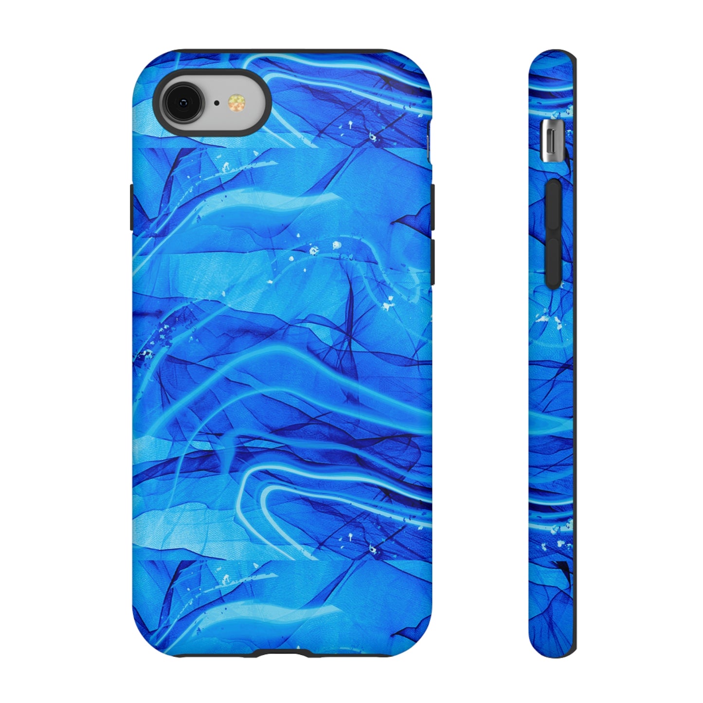 Marble Blue Tough Cases