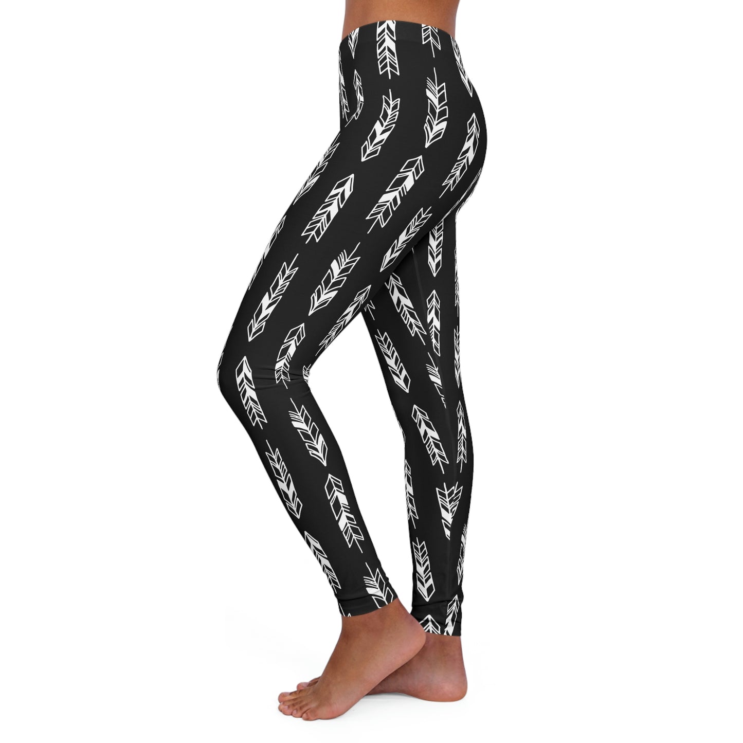 Black Women's Spandex Leggings