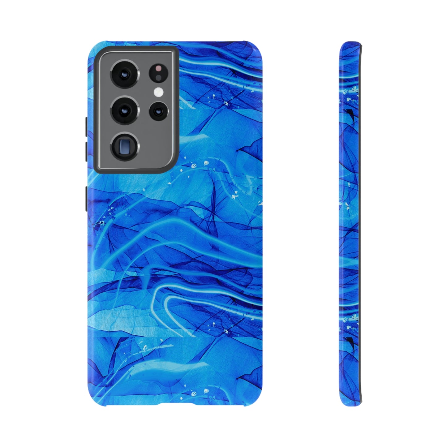 Marble Blue Tough Cases