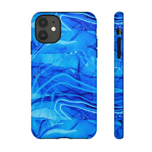 Marble Blue Tough Cases