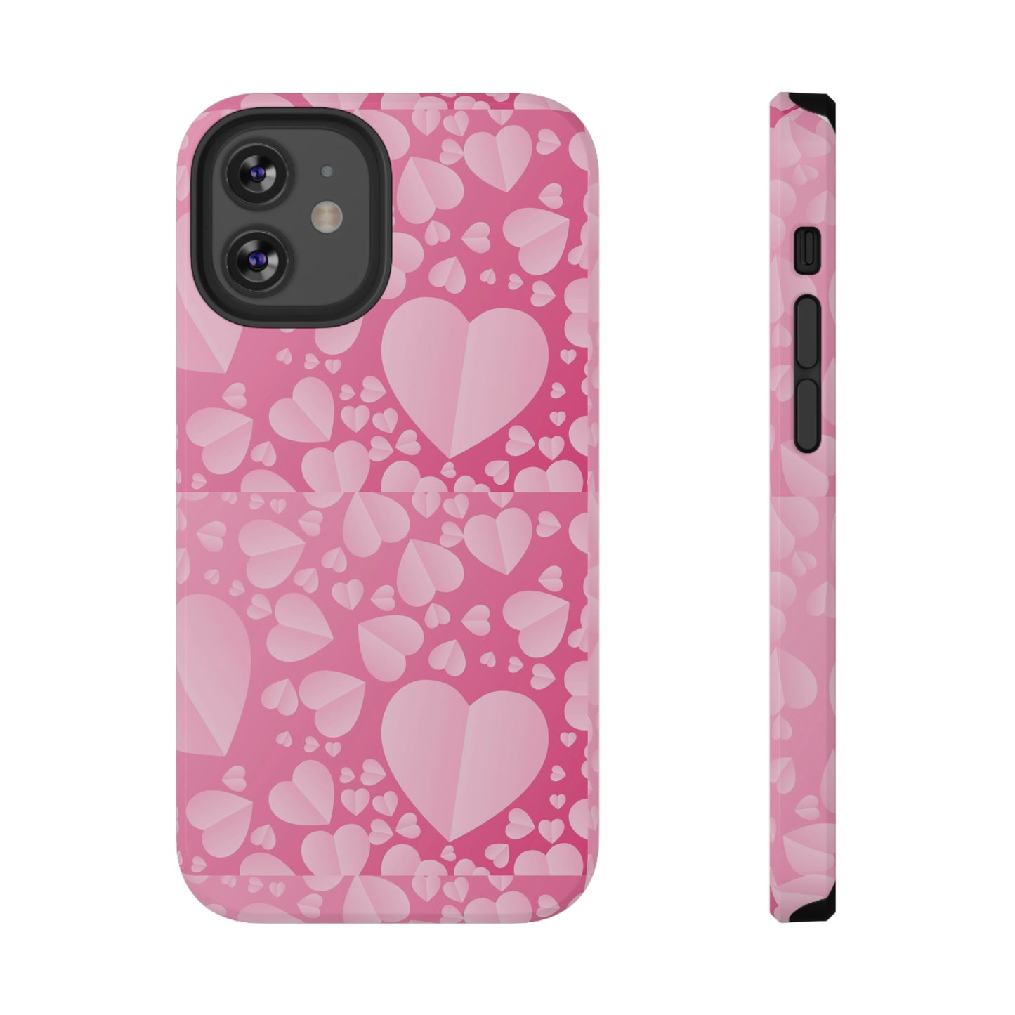 Valentine Heart Pink Impact-Resistant Cases