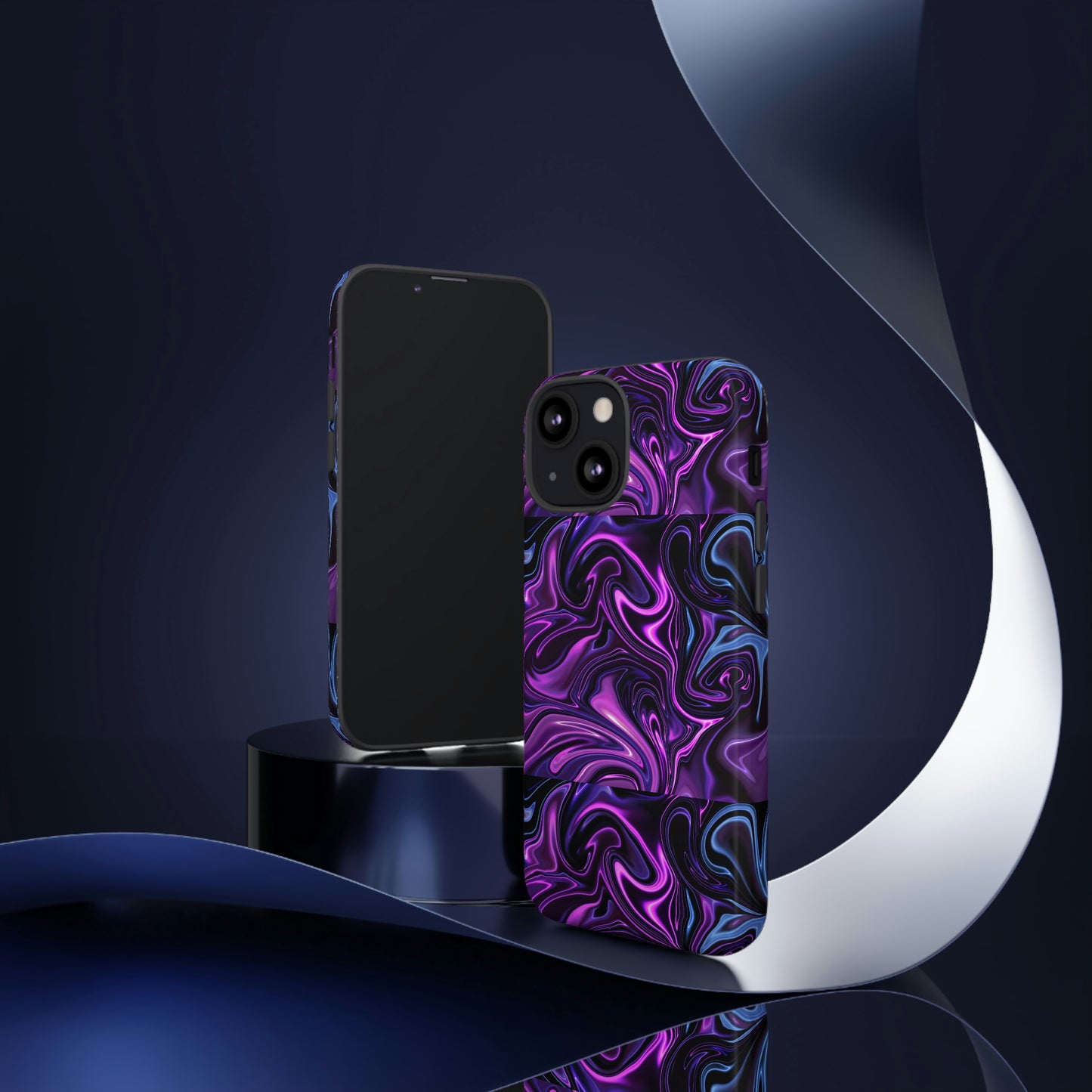 Marble Purple Tough Cases