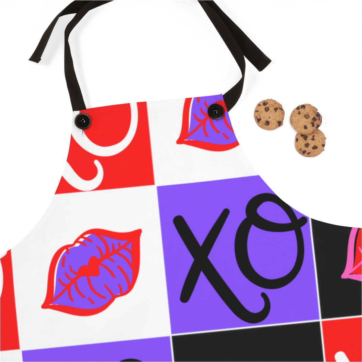 Hugs and Kisses Red Apron