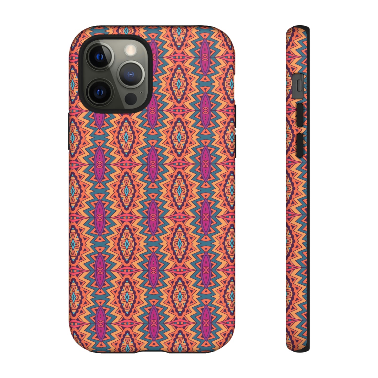 Mandala Orange Tough Cases