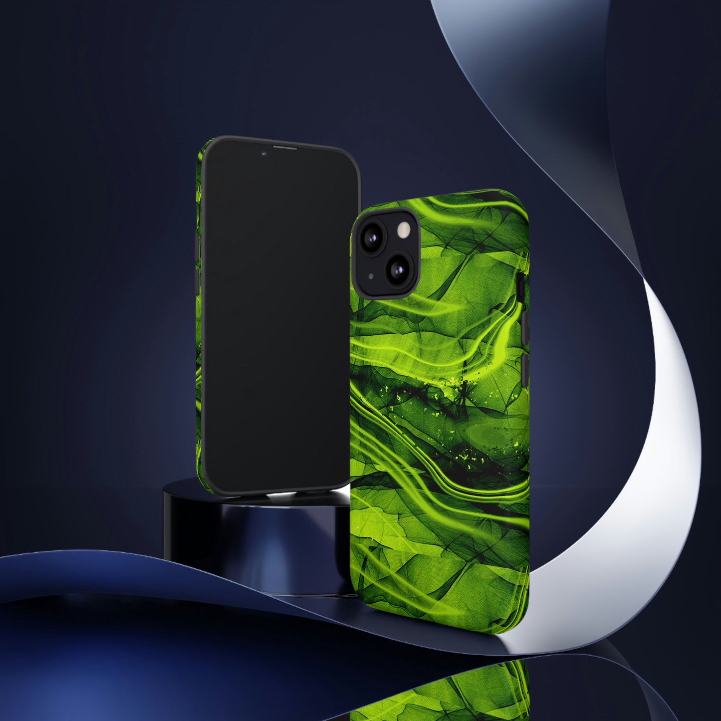 Marble Green Tough Cases