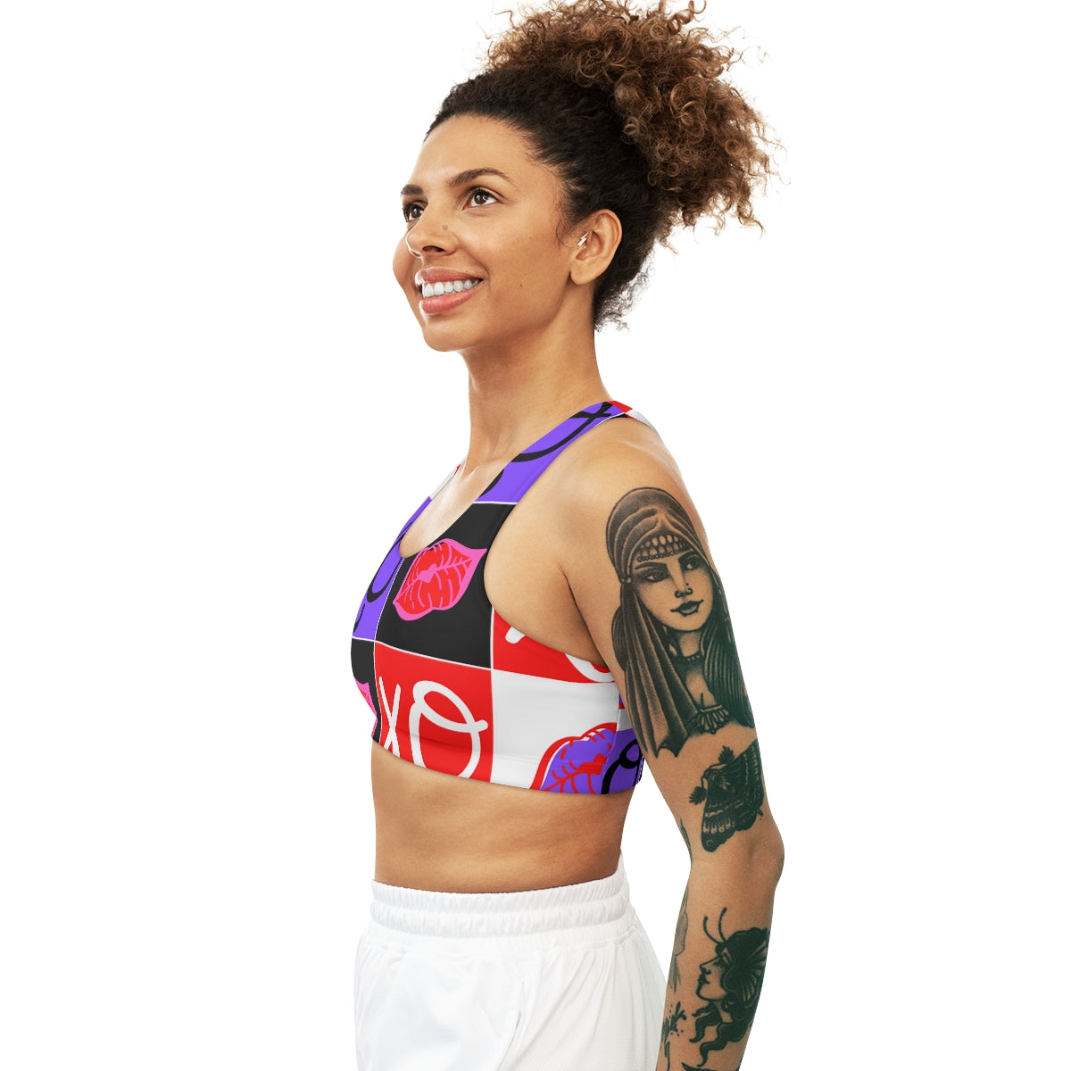 Hugs and Kisses Seamless Sports Bra