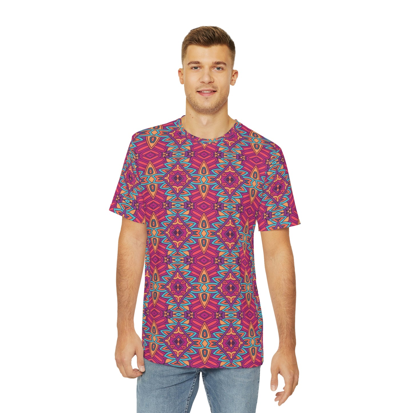 Mandala Men's Polyester Tee