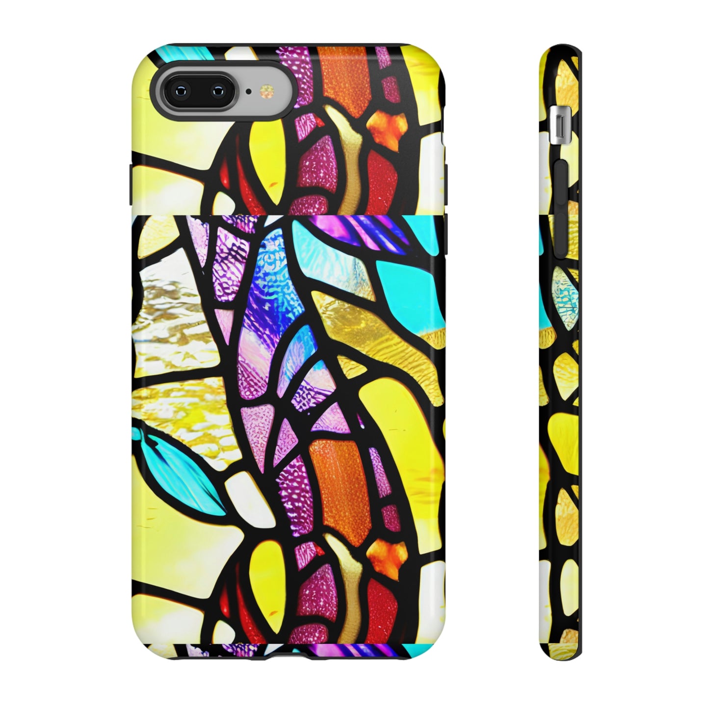 Mosaic Yellow Tough Cases