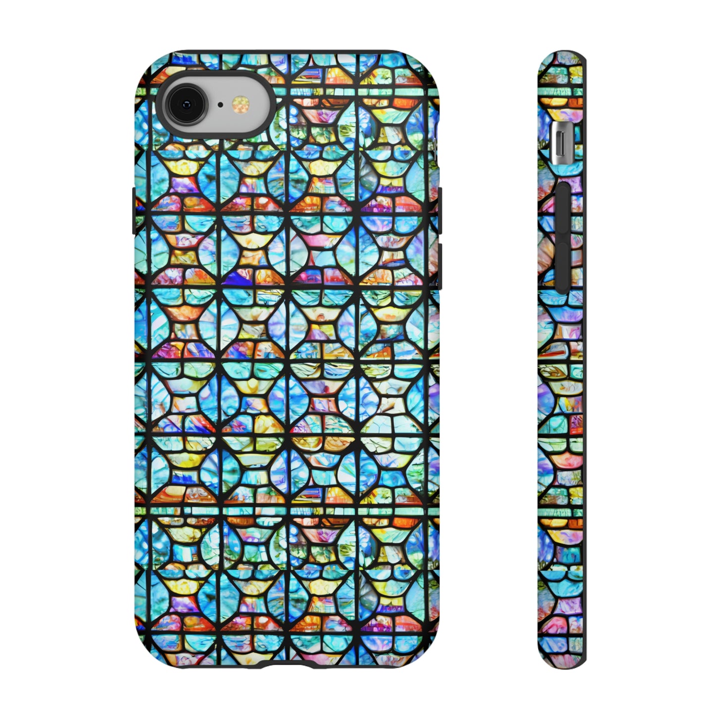 Mosaic Light Blue Tough Cases