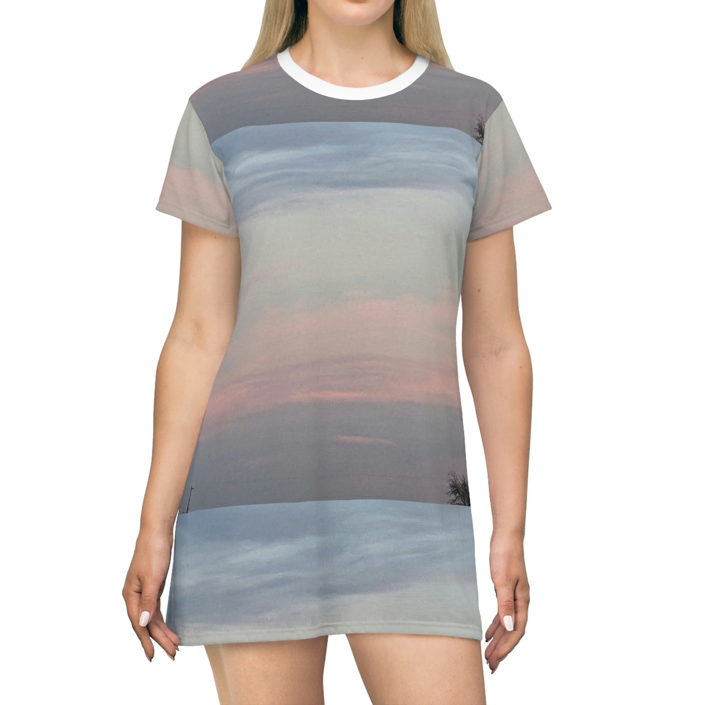 Sky T T-Shirt Dress