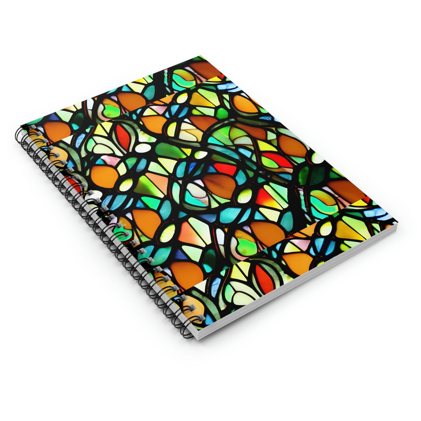 Mosaic Spiral Notebook - Ruled Line