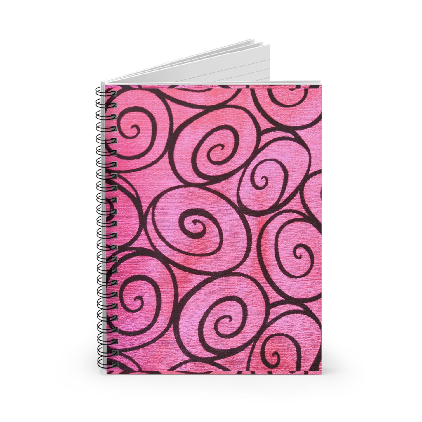 Pink Spiral Notebook - Ruled Line