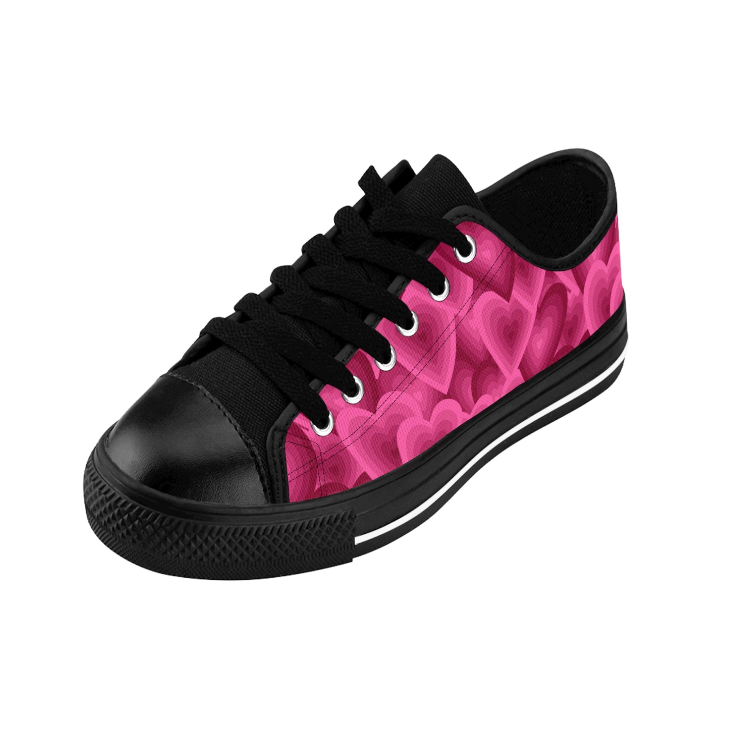 Valentine Red Heart Women's Sneakers