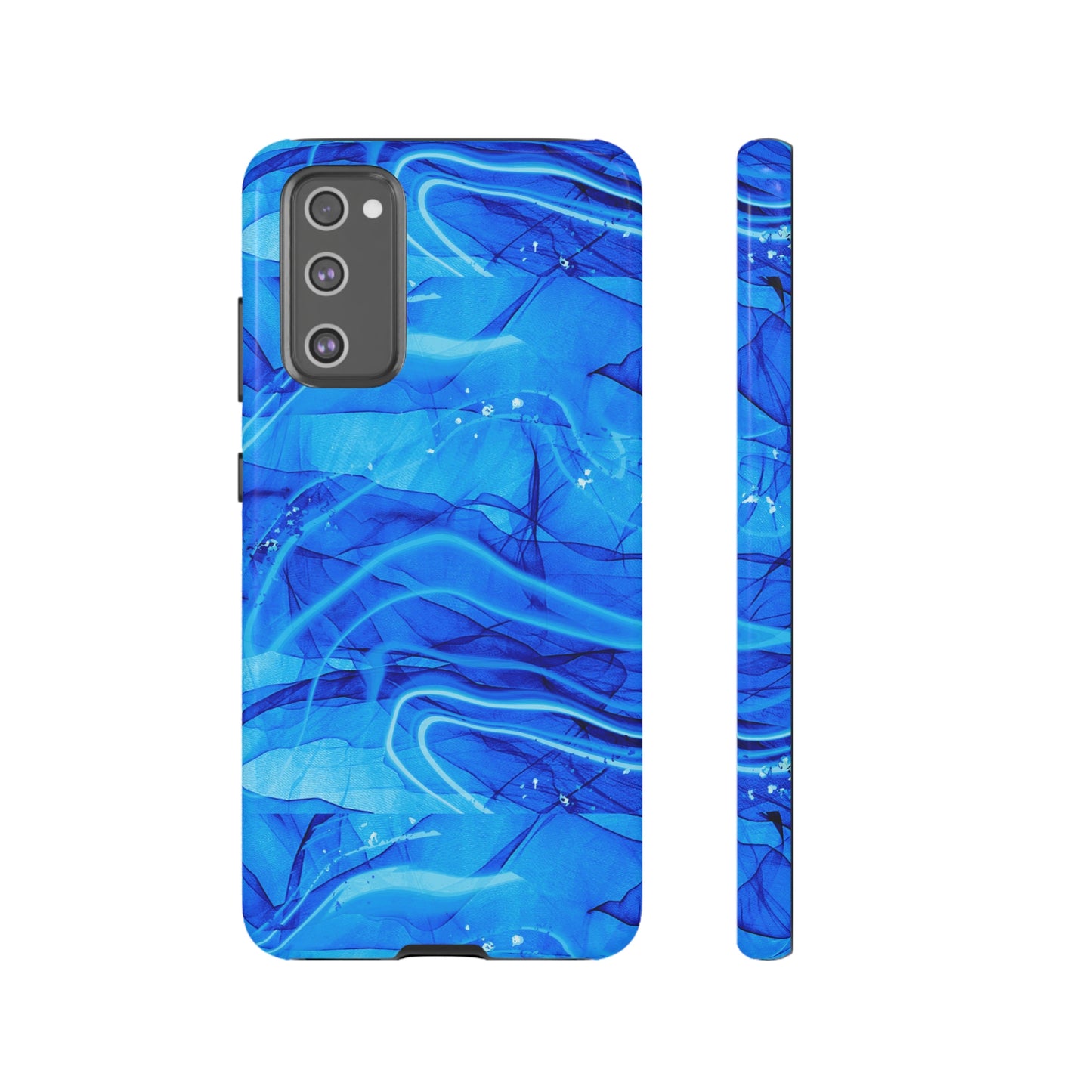 Marble Blue Tough Cases