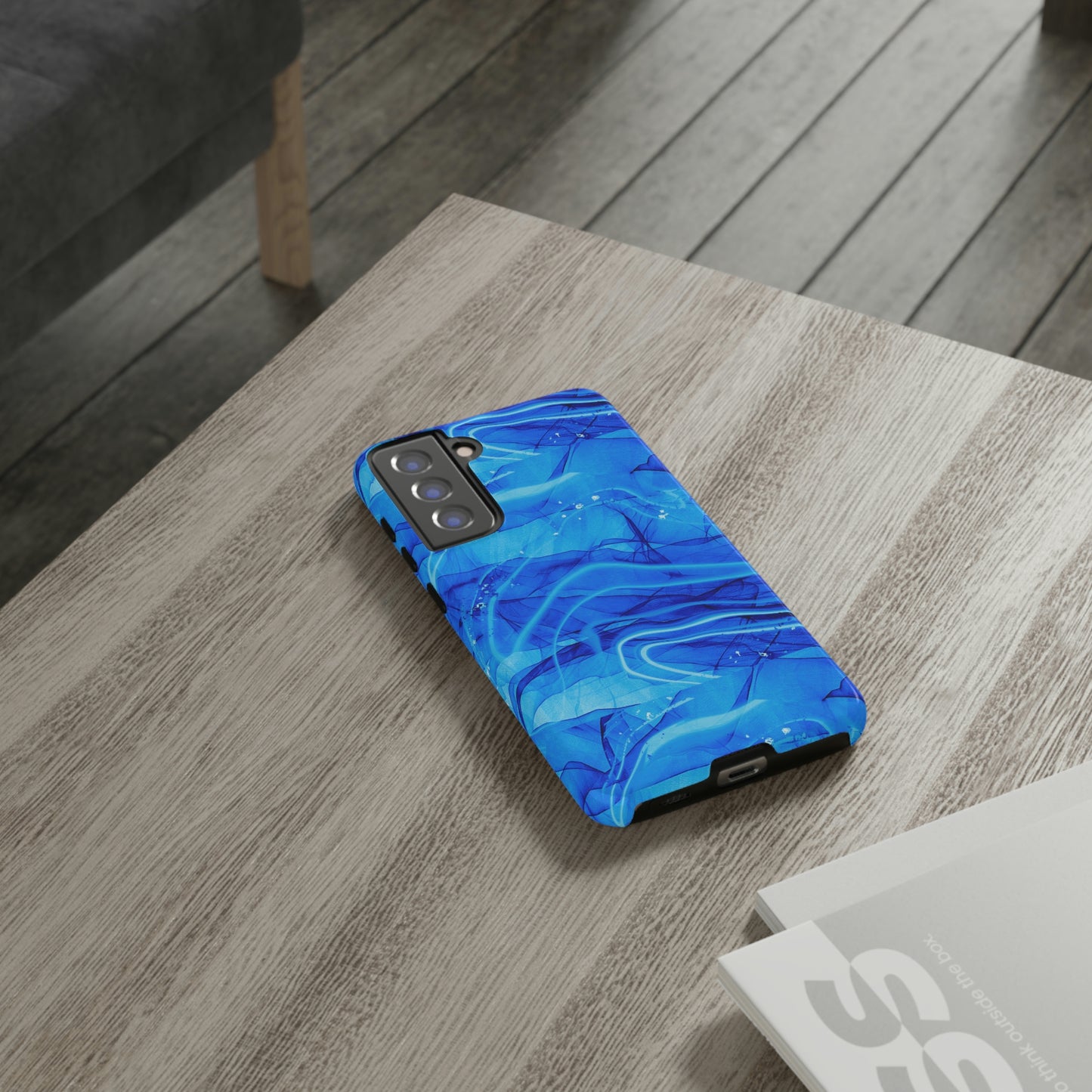 Marble Blue Tough Cases